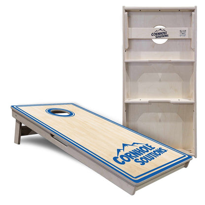 Pinstripe CS Logo Cornhole Boards - Professional Tournament Series