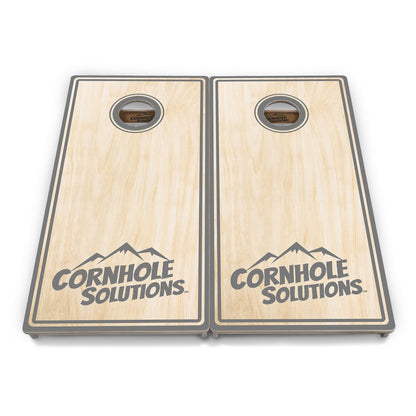 Pinstripe CS Logo Cornhole Boards - Professional Tournament Series