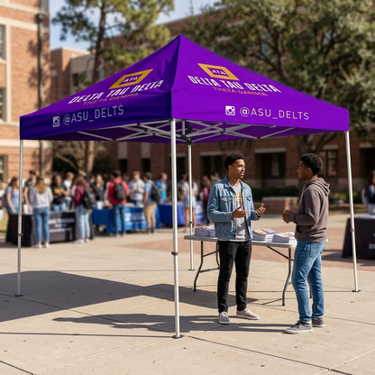 The Premier Custom Tent| Custom Pop-Up Canopy Tent