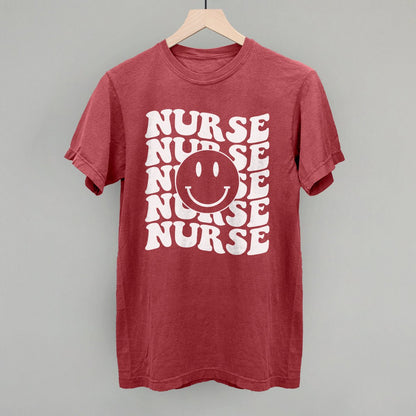 Retro Nurse Smiley (Repeated)