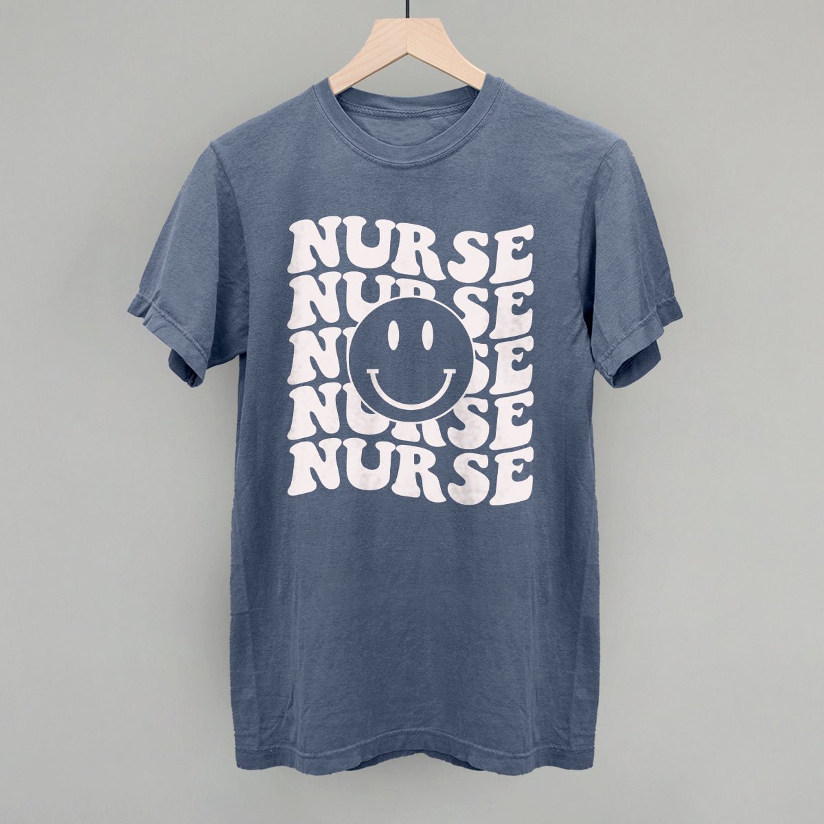 Retro Nurse Smiley (Repeated)