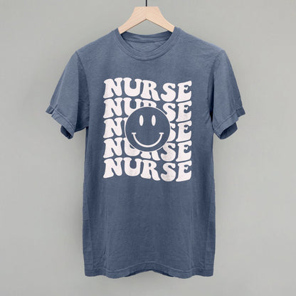 Retro Nurse Smiley (Repeated)