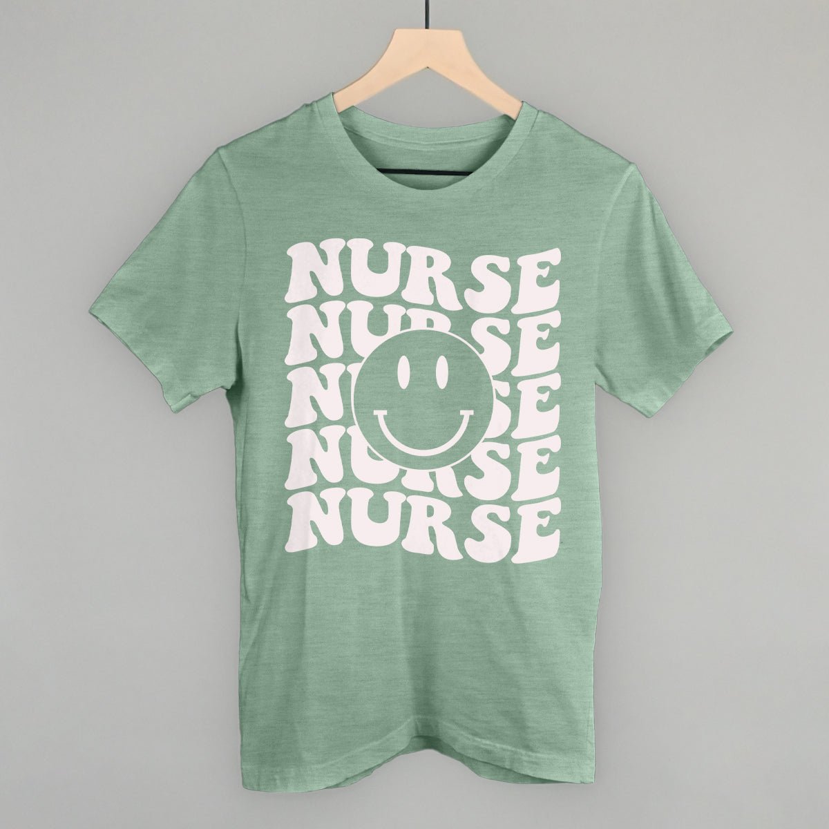 Retro Nurse Smiley (Repeated)