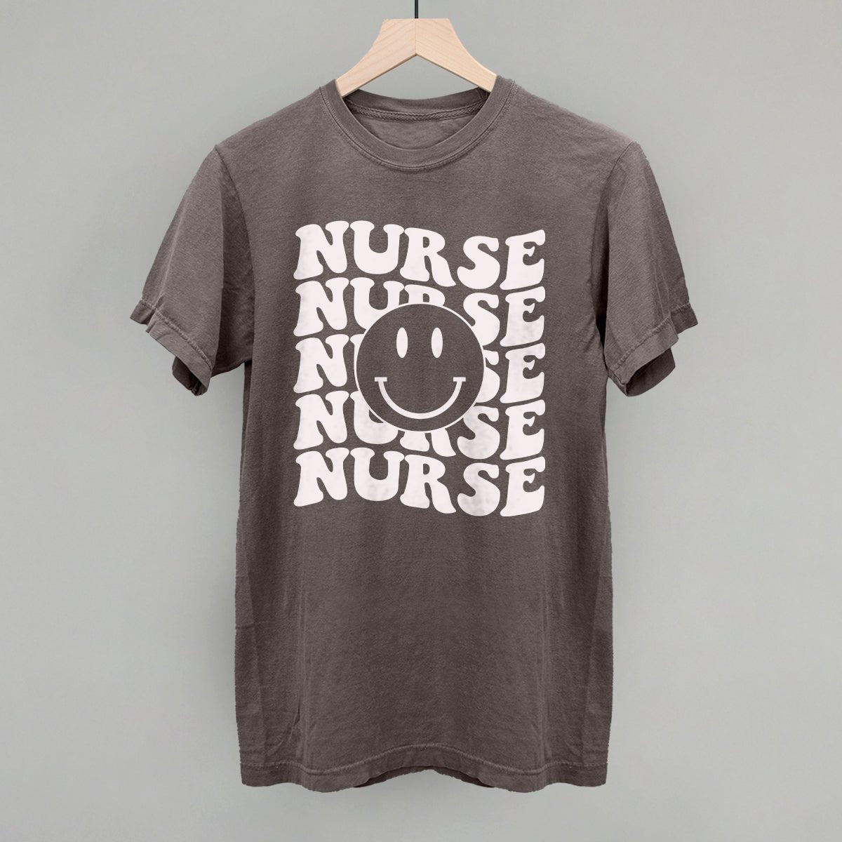 Retro Nurse Smiley (Repeated)