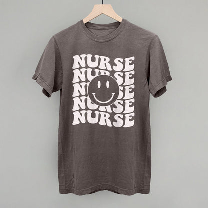 Retro Nurse Smiley (Repeated)