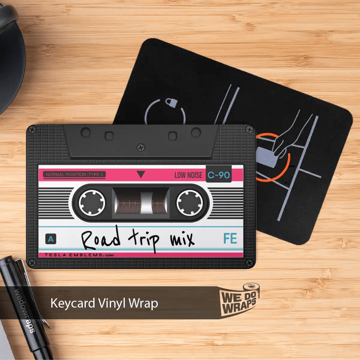Road Trip Mixtape Keycard Decal