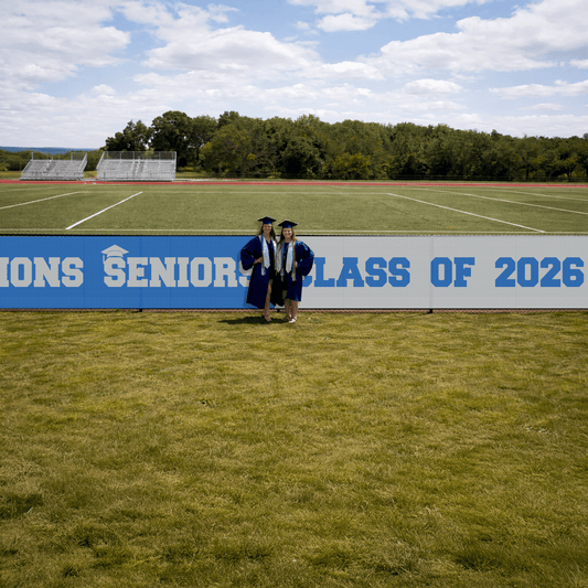 School Seniors Mesh Fence Banner| Custom Graduating Senior Class