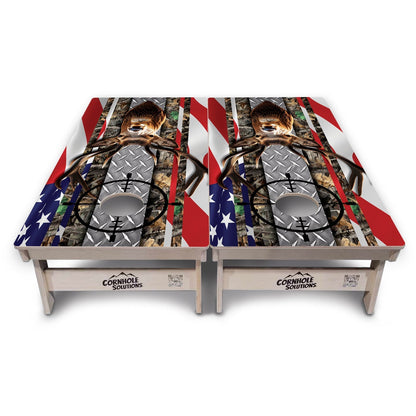 Scope Deer & Fish Cornhole Boards - Professional Tournament Series