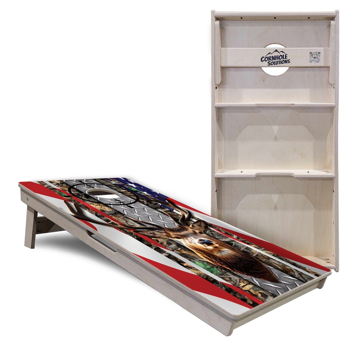 Scope Deer & Fish Cornhole Boards - Professional Tournament Series