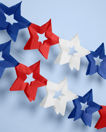 Star Spangled Banner - set of 2 paper banners