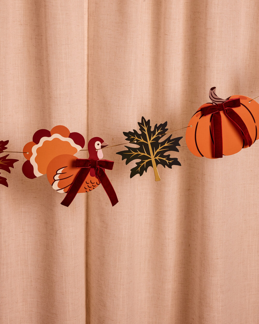 Harvest Banner - 9pc fall icon garland