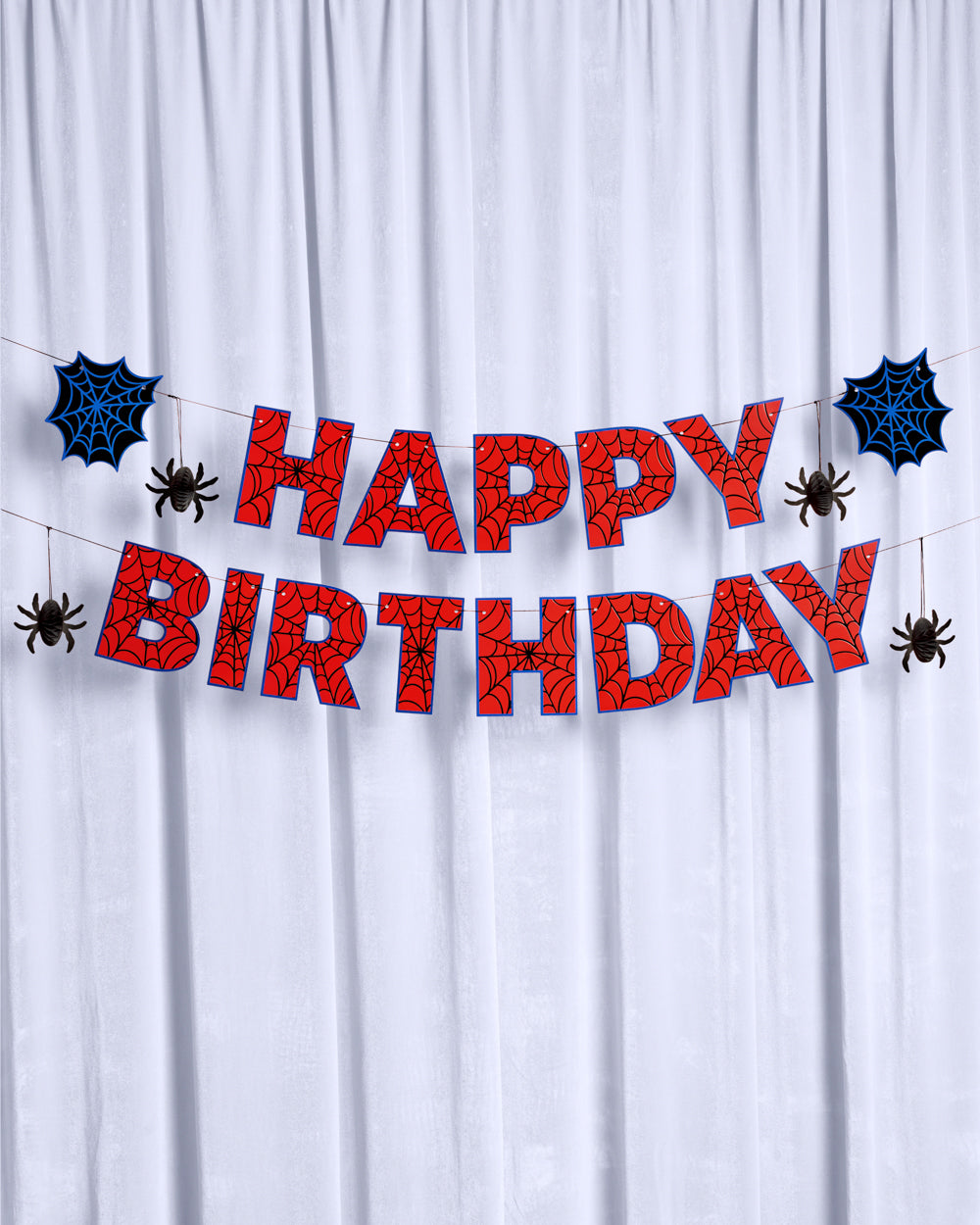 Spider Web 🕸️ Banner - 3D paper banner