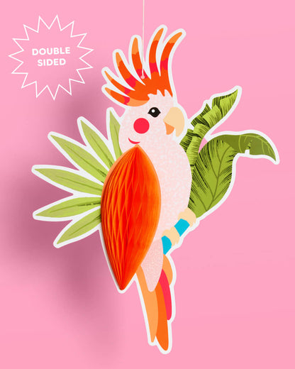 Tropical Party Banner - accordion banner