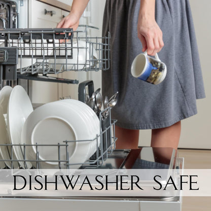 Sicilian Coffee Mug Set – 3 - Pack 15oz Ceramic Mugs Featuring Sicily - Themed Designs