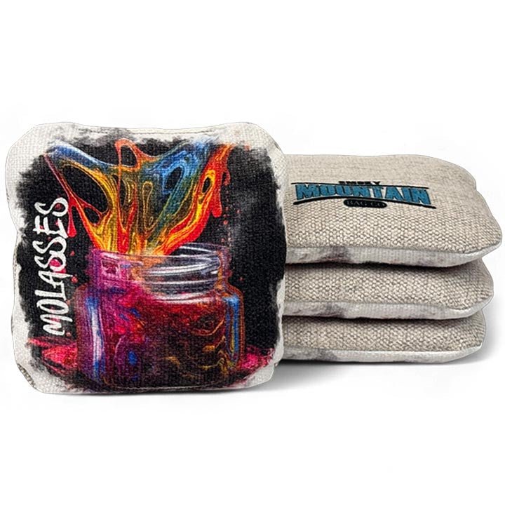 Smoky Mountain Bag Co – Professional Cornhole Bags (Set of 4) Molasses
