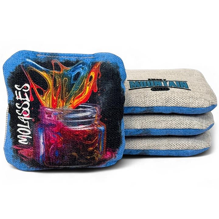 Smoky Mountain Bag Co – Professional Cornhole Bags (Set of 4) Molasses