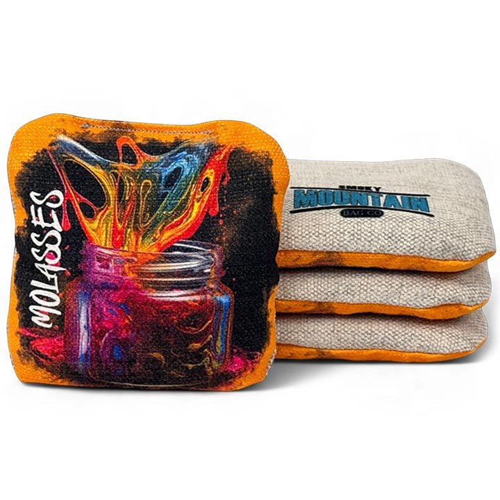 Smoky Mountain Bag Co – Professional Cornhole Bags (Set of 4) Molasses