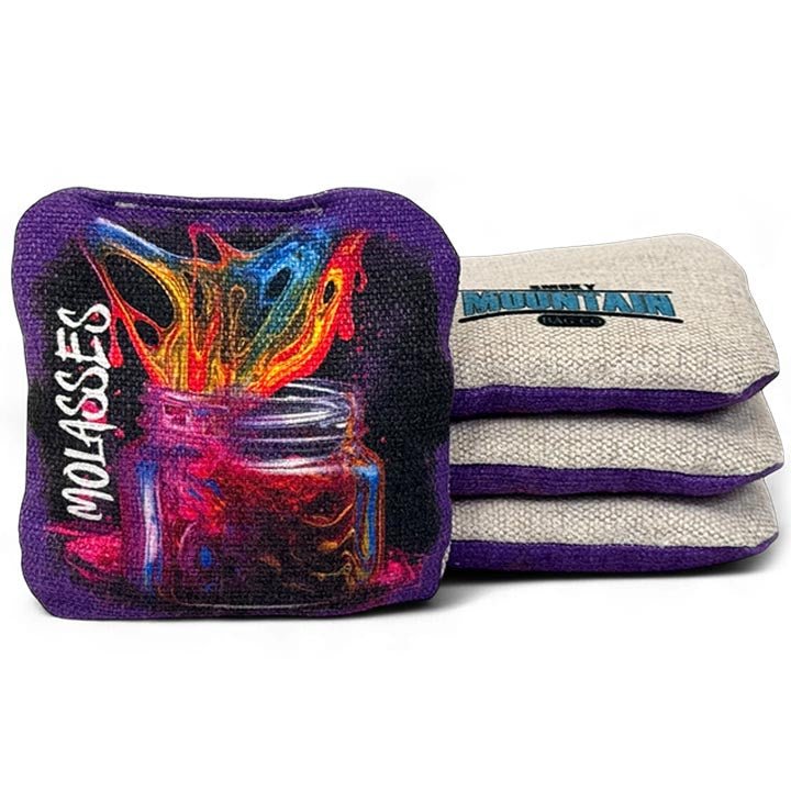 Smoky Mountain Bag Co – Professional Cornhole Bags (Set of 4) Molasses