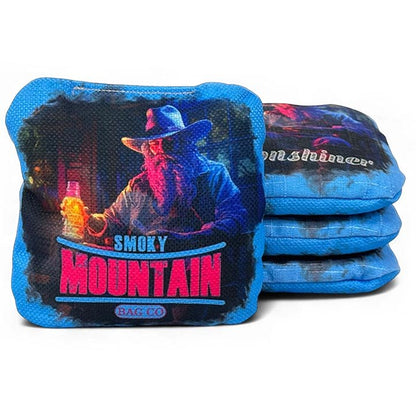 Smoky Mountain Bag Co – Professional Cornhole Bags (Set of 4) Moonshiner