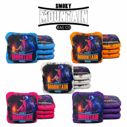 Smoky Mountain Bag Co – Professional Cornhole Bags (Set of 4) Moonshiner