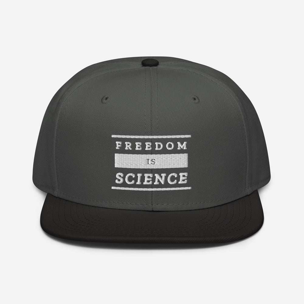 Freedom is Science Snapback Hat