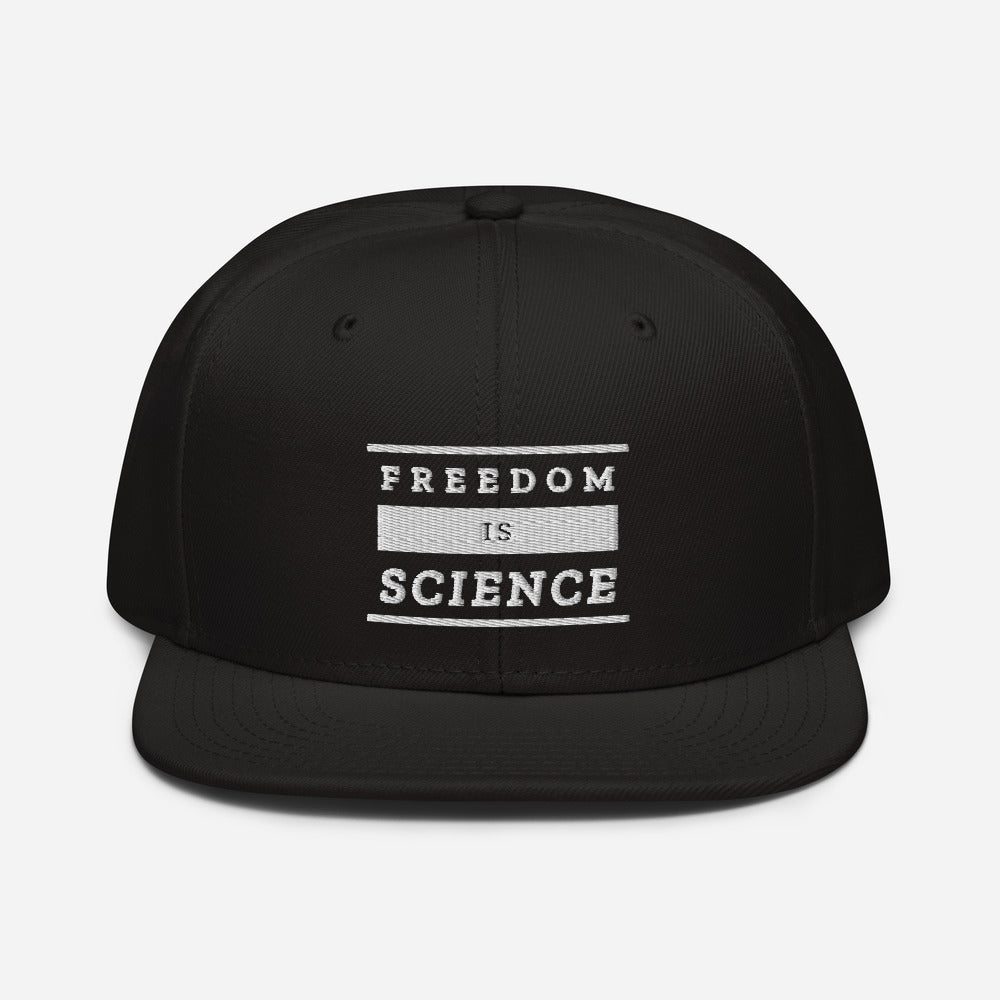 Freedom is Science Snapback Hat