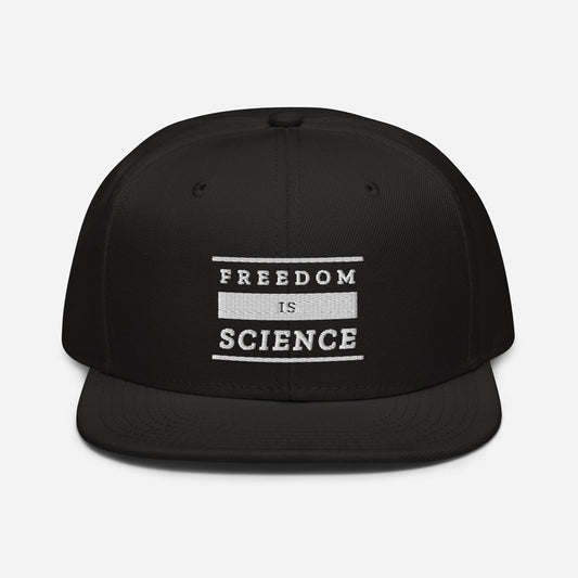 Freedom is Science Snapback Hat