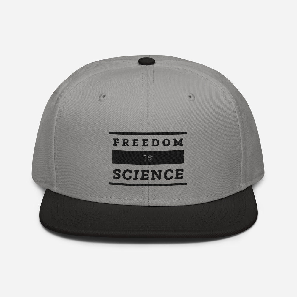 Freedom is Science Snapback Hat