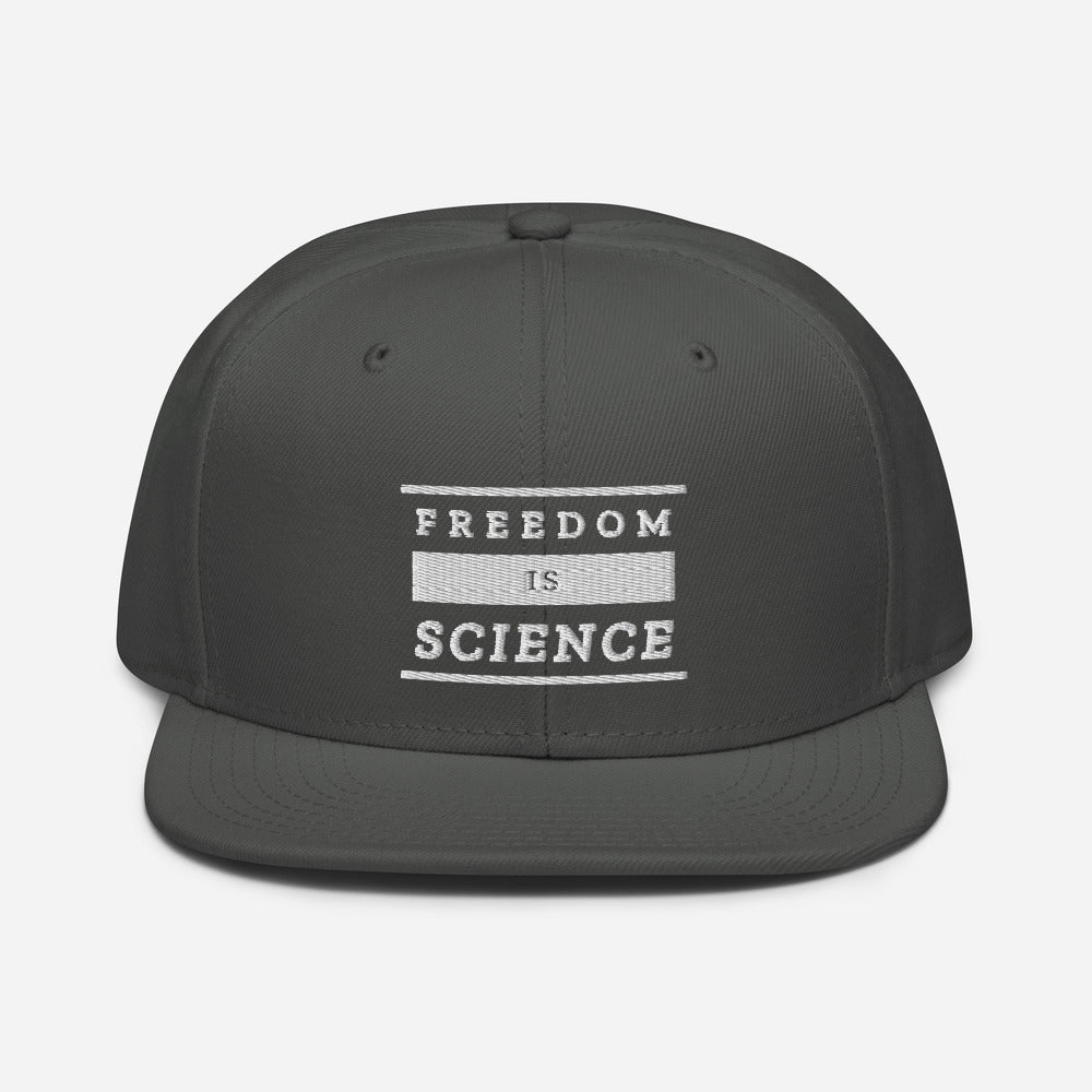 Freedom is Science Snapback Hat