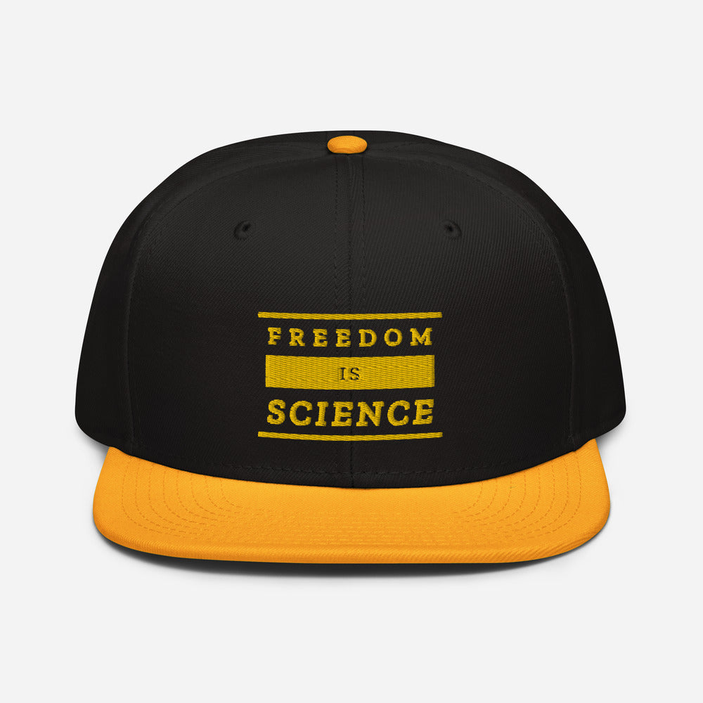 Freedom is Science Snapback Hat