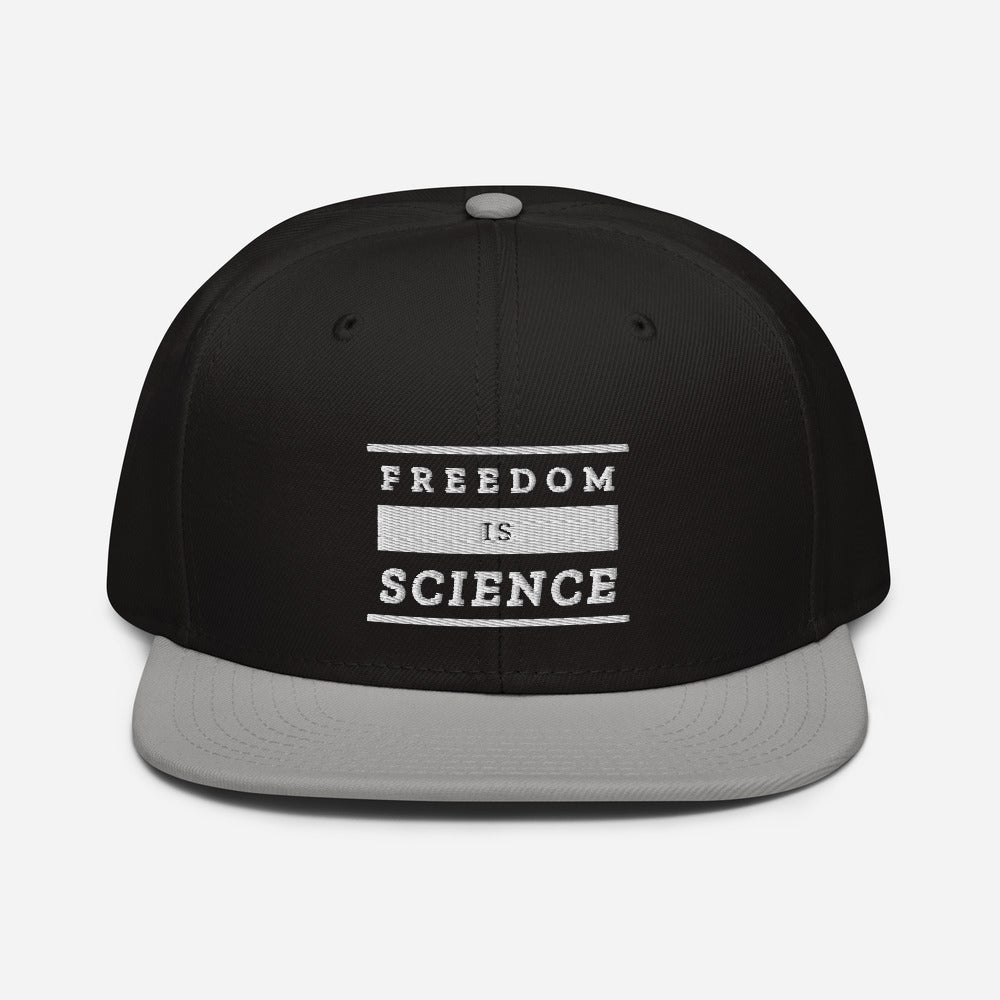 Freedom is Science Snapback Hat
