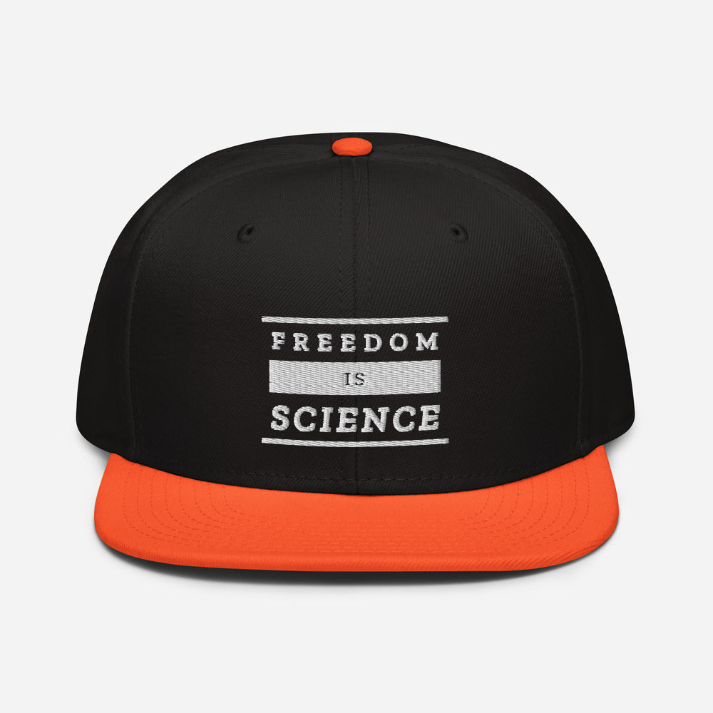 Freedom is Science Snapback Hat