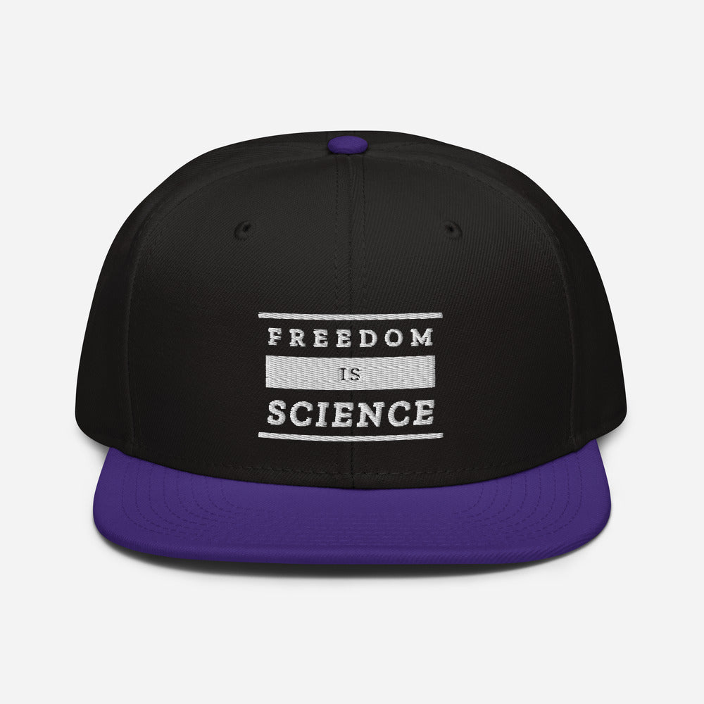 Freedom is Science Snapback Hat