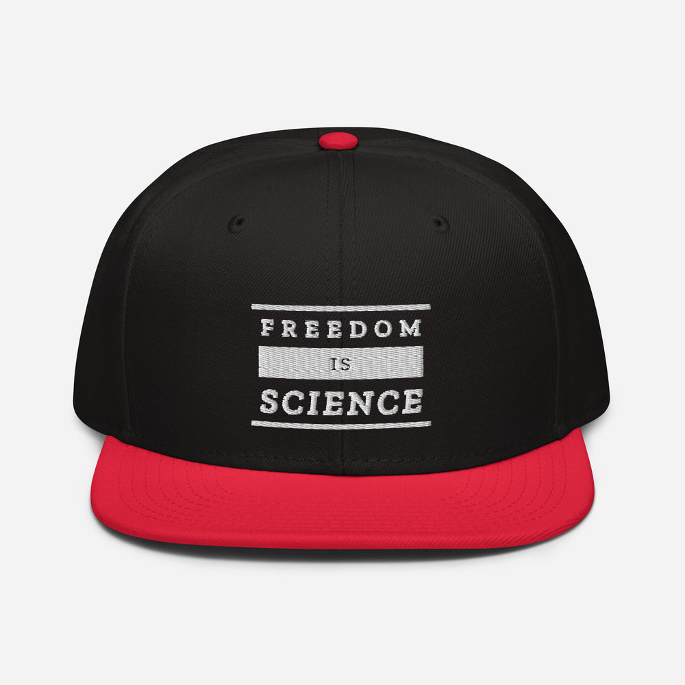Freedom is Science Snapback Hat