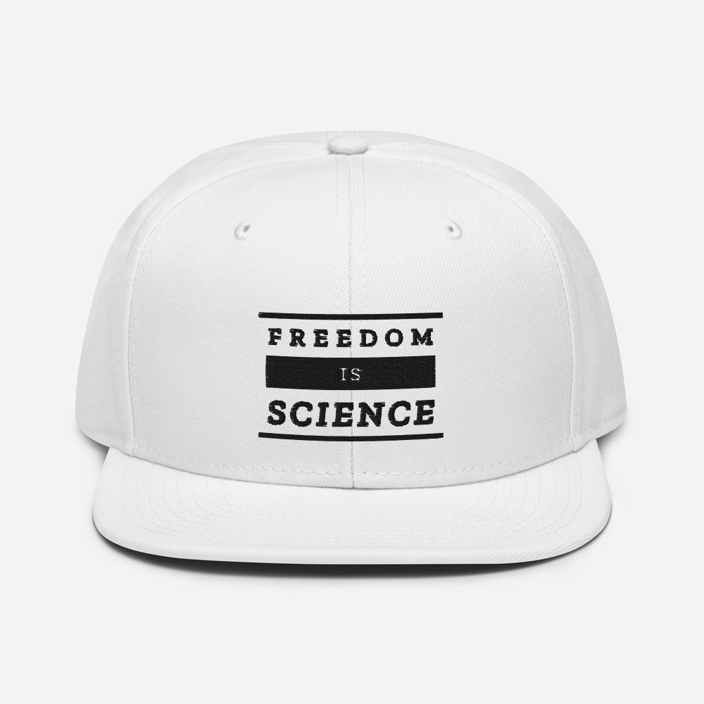 Freedom is Science Snapback Hat