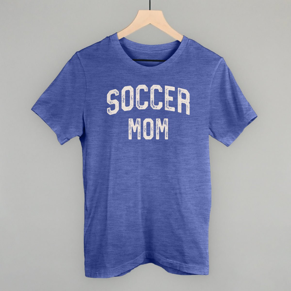 Soccer Mom Collegiate Distressed T-shirt