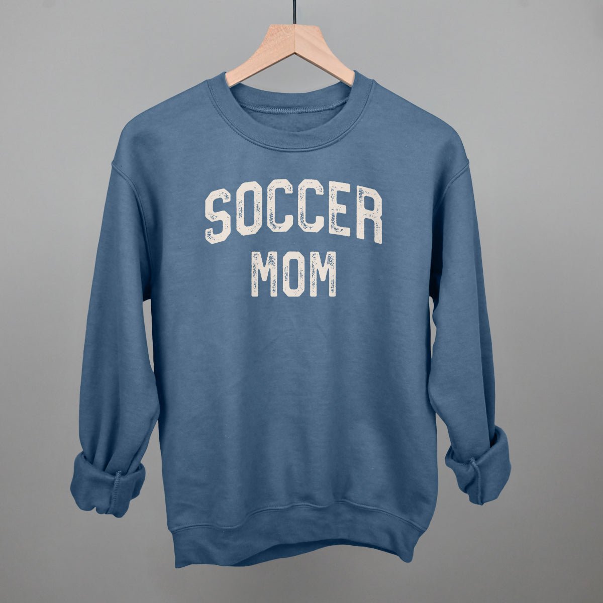 Soccer Mom Collegiate Distressed T-shirt