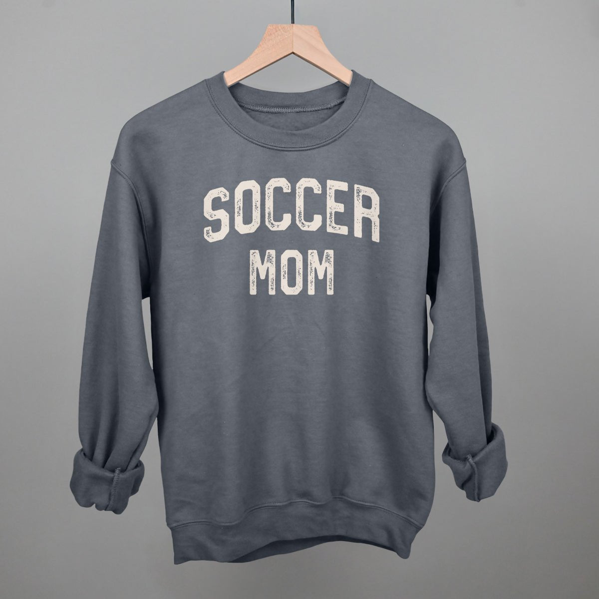 Soccer Mom Collegiate Distressed T-shirt