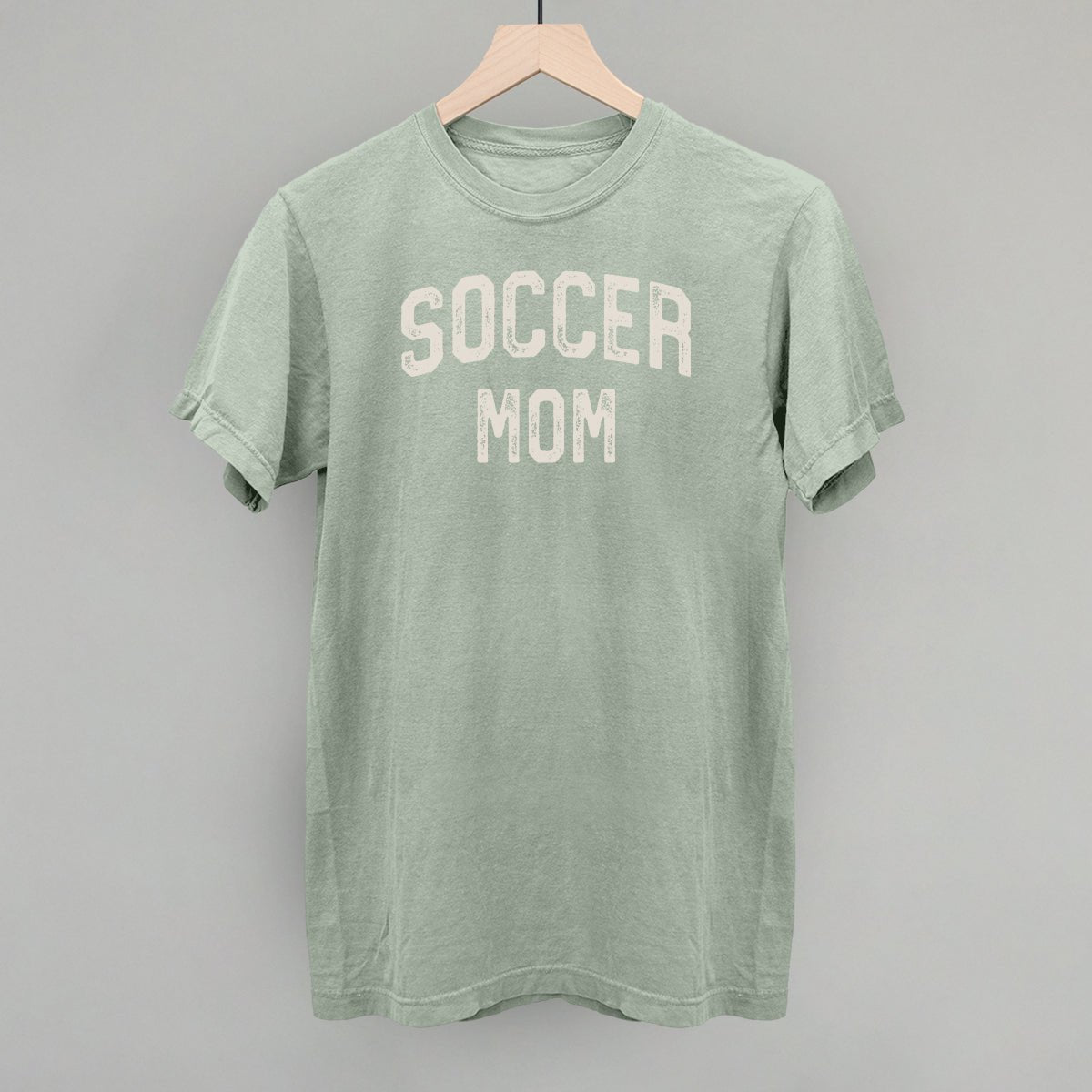 Soccer Mom Collegiate Distressed T-shirt