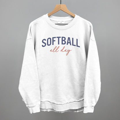 Softball All Day (Script) T-Shirt