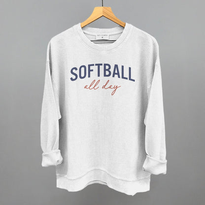 Softball All Day (Script) T-Shirt