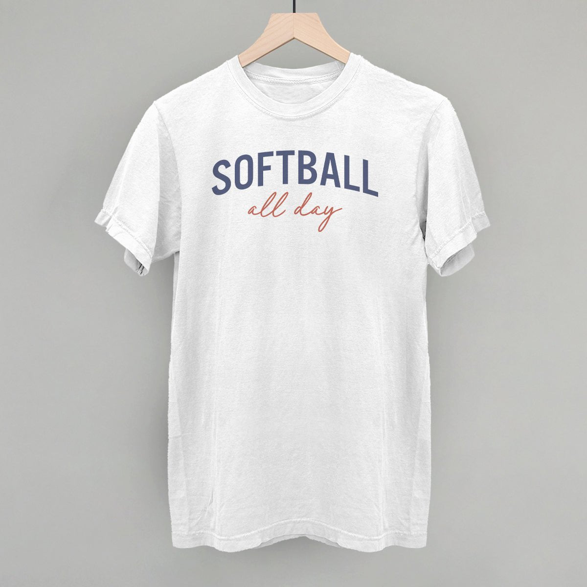 Softball All Day (Script) T-Shirt
