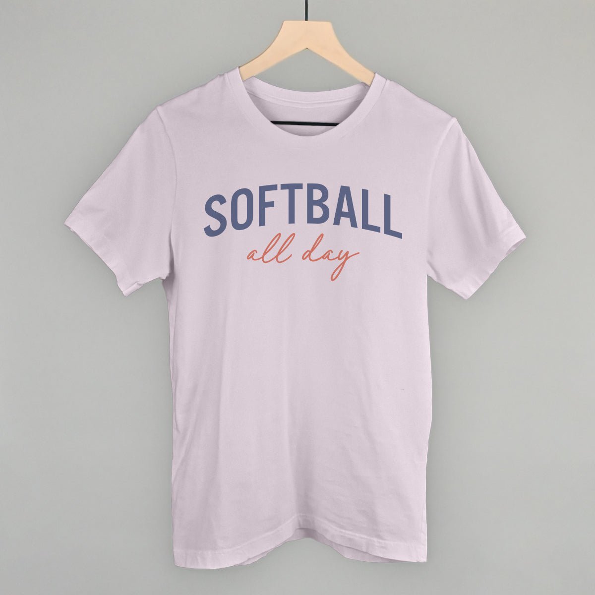 Softball All Day (Script) T-Shirt