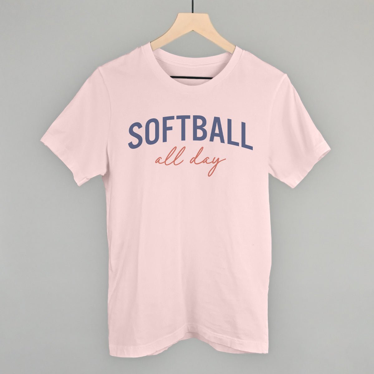 Softball All Day (Script) T-Shirt