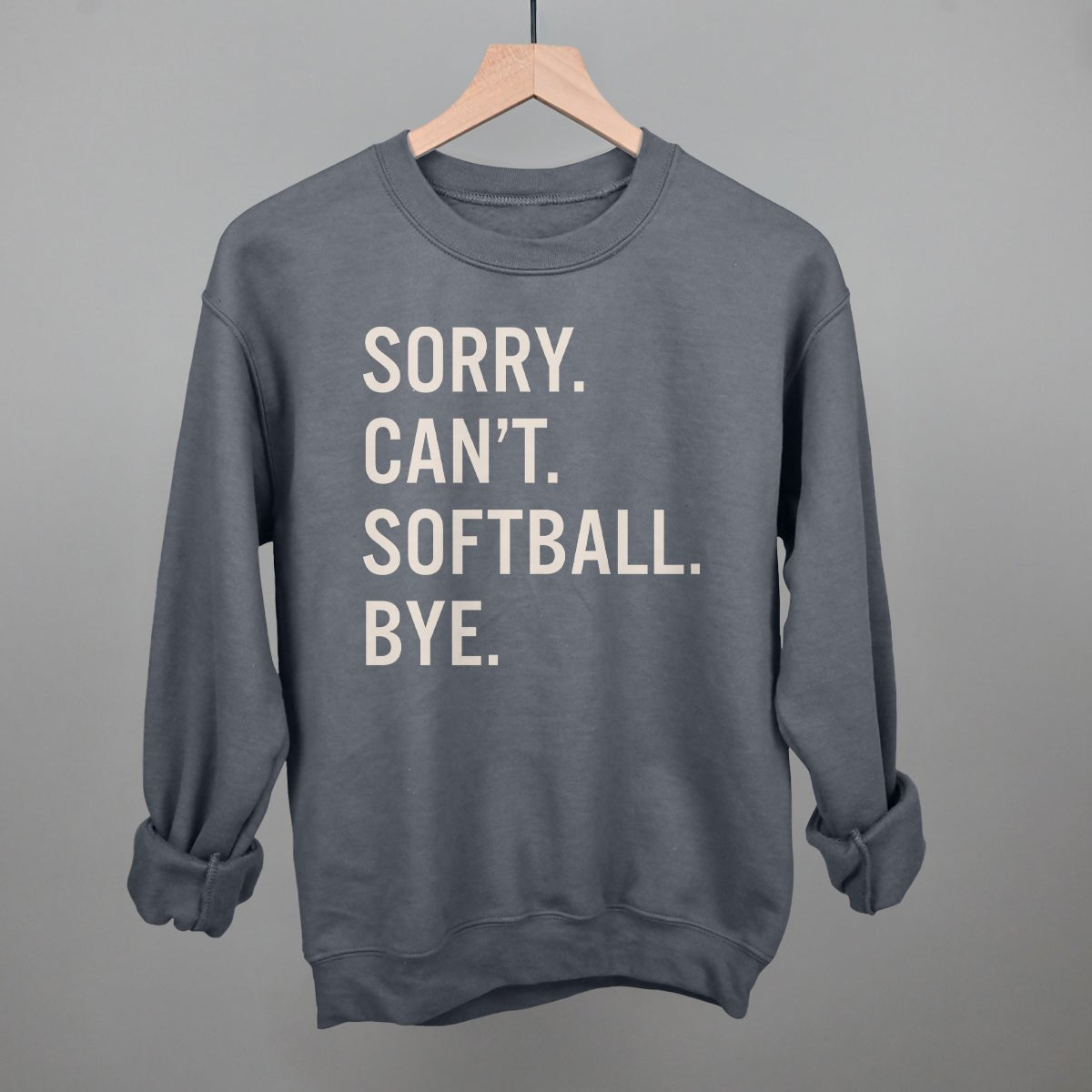 Sorry Can't Softball Bye T-shirt
