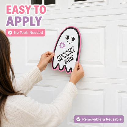 Spooky Babe Garage Door Magnets Set – 8 Halloween Designs