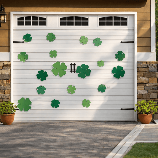 St Patrick's Shamrock Garage Magnets