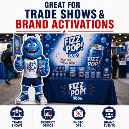 Custom Product Mascot & Retail Display Standup Cutouts