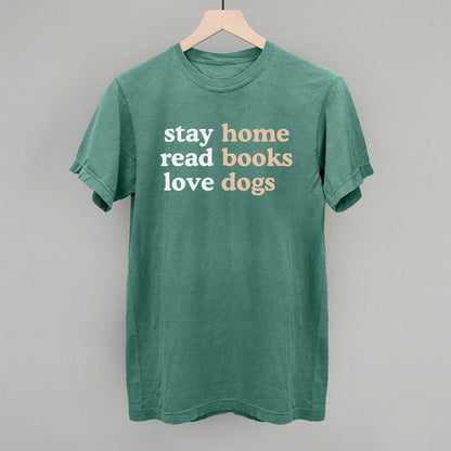 Stay Home Read Books Love Dogs Sweatshirt