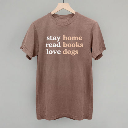 Stay Home Read Books Love Dogs Sweatshirt